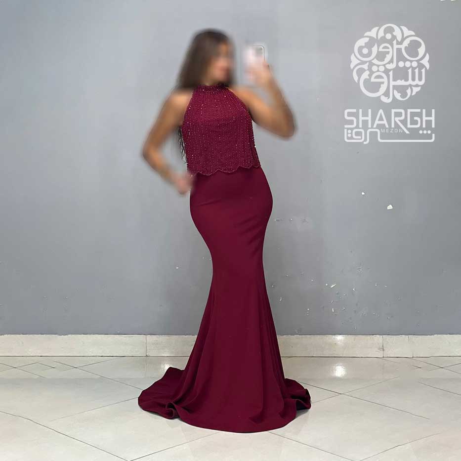 ماکسی مدل ماهی بالاتنه مرواریددوزی - شرق مزون ماکسی مدل ماهی بالاتنه مرواریددوزی - شرق مزون