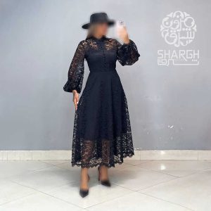 پیراهن میدی گیپور پوشیده - شرق مزون